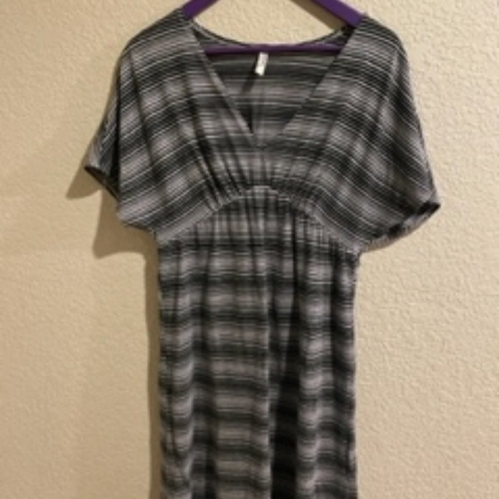 Flutter sleeve high waist dress Old Nazy size Samll